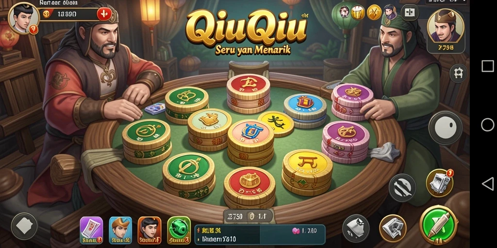 Screenshot gameplay QiuQiu dalam aplikasi 2739.