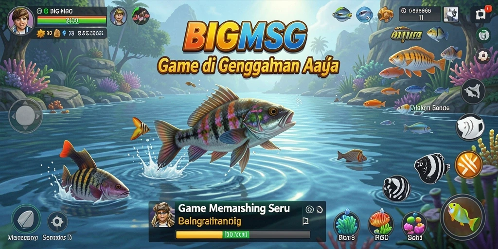 Tangkapan ikan besar dan pengalaman memancing yang mendebarkan.