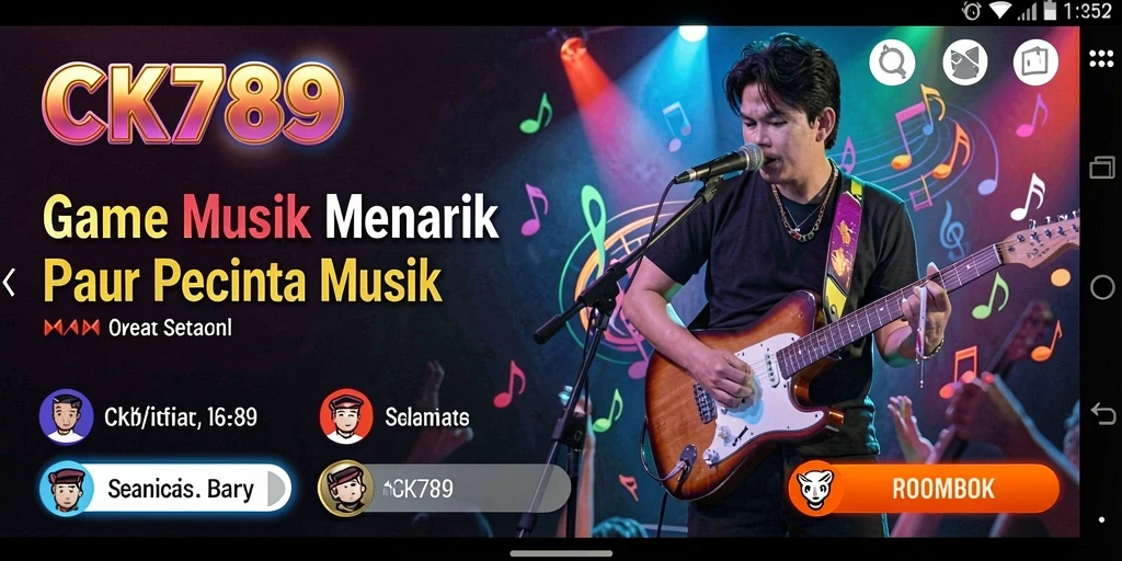 Tampilan gameplay CK789 yang menyenangkan dan interaktif.