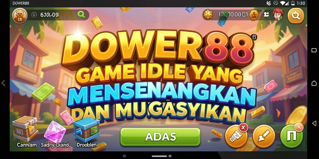 Tangkapan layar DOWER88 menampilkan gameplay Idle yang menarik.