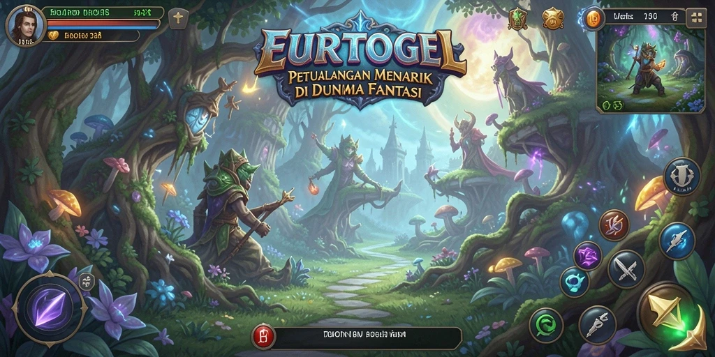 Gameplay EUROTOGEL yang menarik dan penuh aksi petualangan.