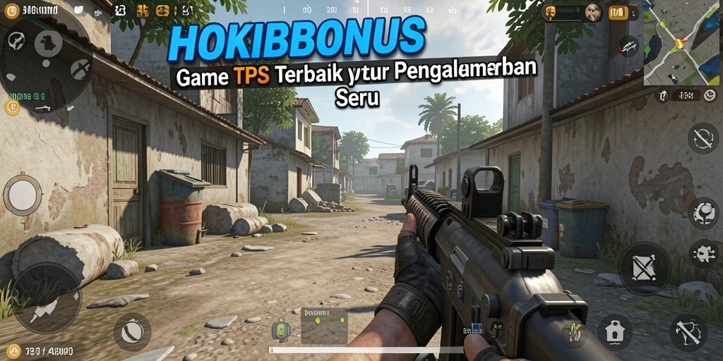 Menampilkan aksi seru dalam permainan TPS HOKIBONUS.