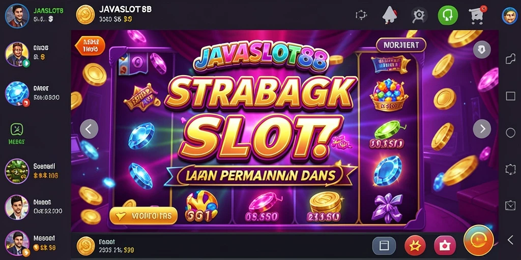 Tampilan gameplay <strong>JAVASLOT88</strong> yang menarik dan penuh strategi.