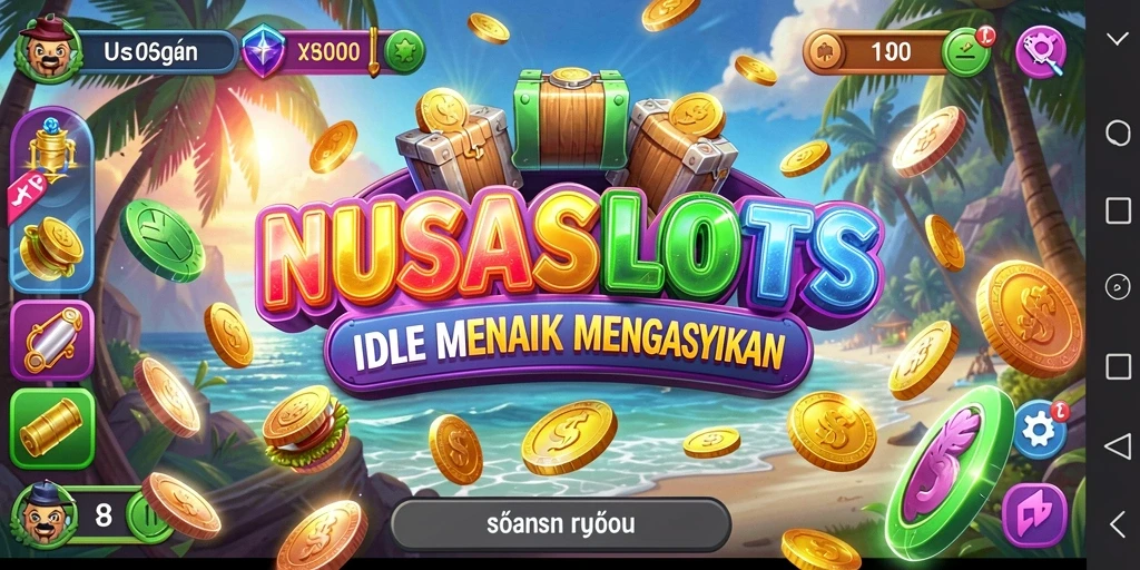 Tampilan gameplay NUSASLOTS yang seru dan menghibur.