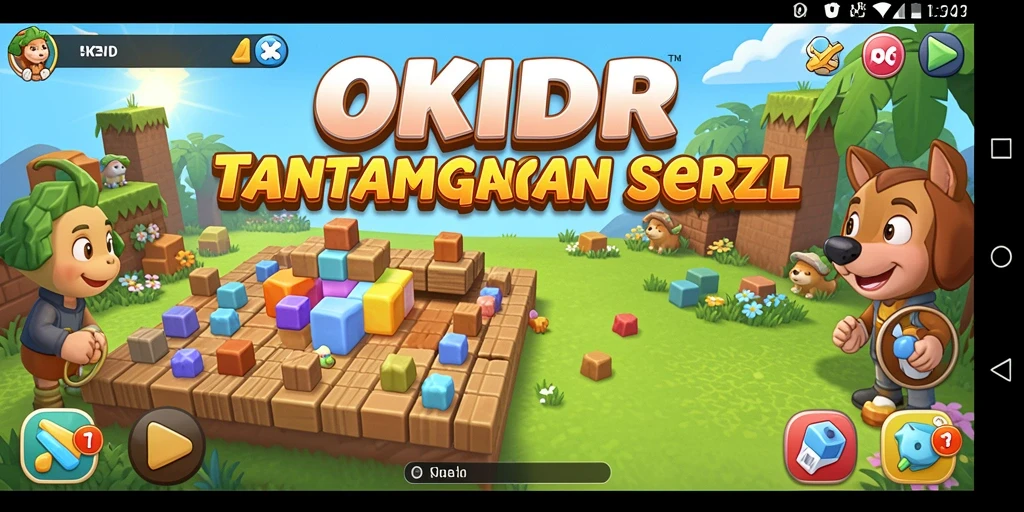 Gameplay seru OKIDR dengan beragam puzzle menantang.