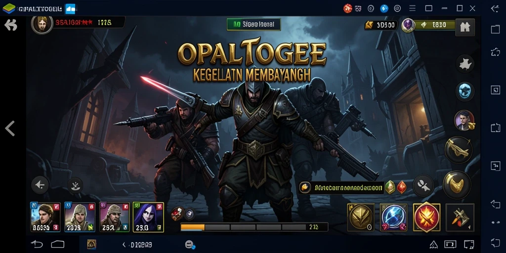 Gameplay OPALTOGEL yang menegangkan dengan suasana Horror yang kental.