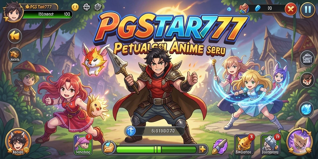 Screenshot gameplay PGSTAR777 dengan karakter anime yang menakjubkan.