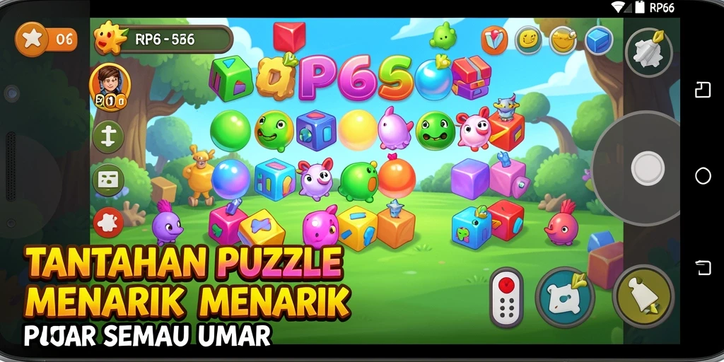 Tampilan gameplay <strong>RP66</strong> yang menantang dan menarik dalam genre Puzzle.