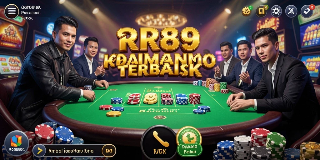 Tampilan permainan Kasino yang menarik dan penuh warna dari RR89.