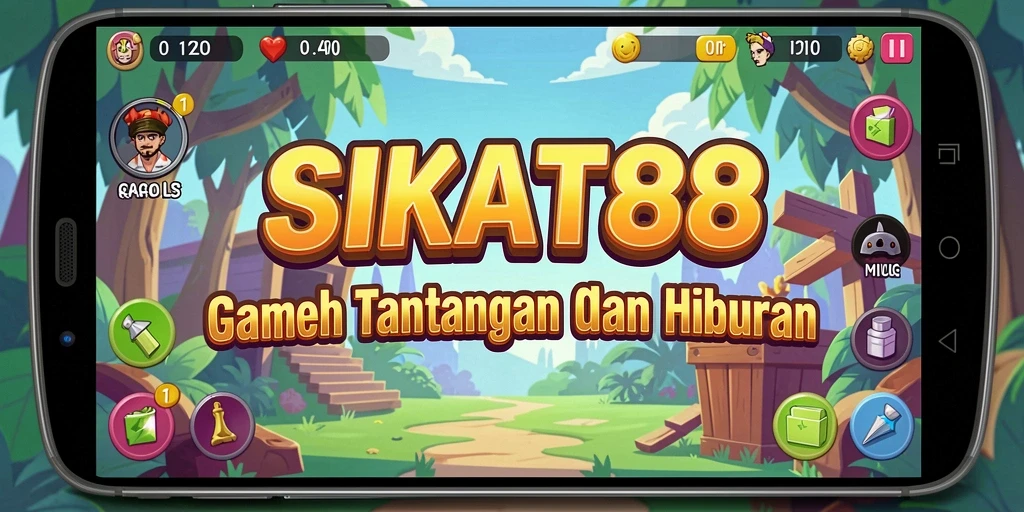 Tampilan utama gameplay SIKAT88 yang seru dan interaktif.