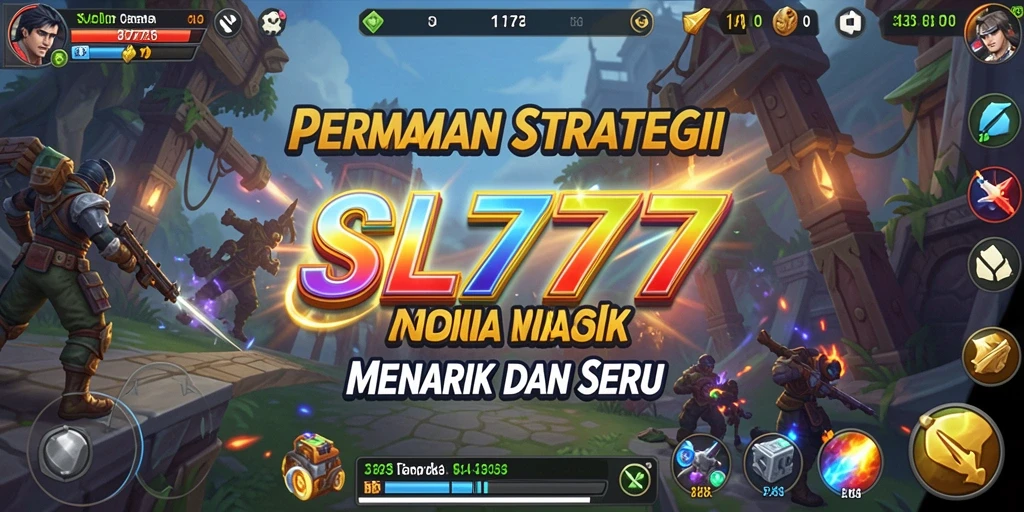 Tampilan gameplay menegangkan dan mendebarkan di SL777.