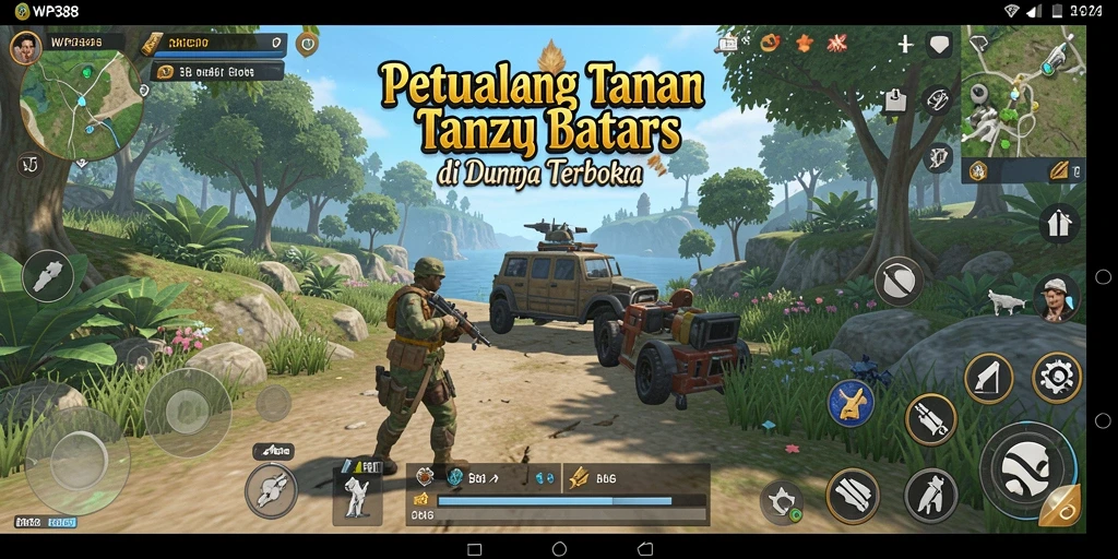 Gameplay WP888 yang menarik di dunia terbuka